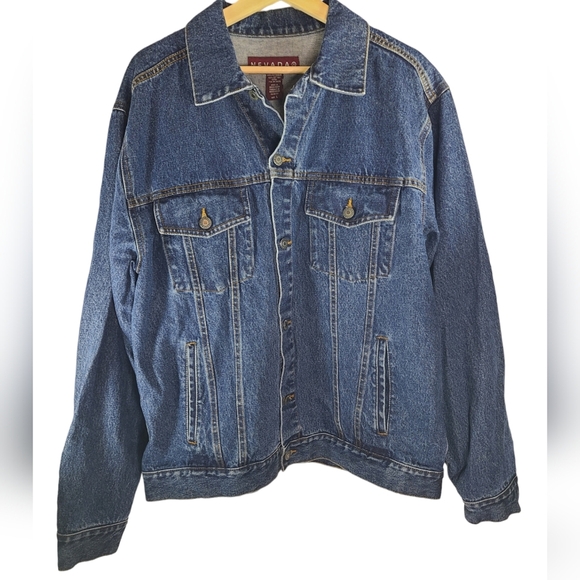Nevada Jackets & Blazers - Nevada unisex denim jacket size large